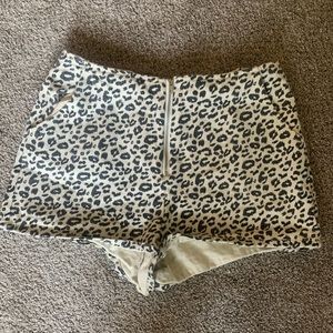 Altar’d State animal print shorts